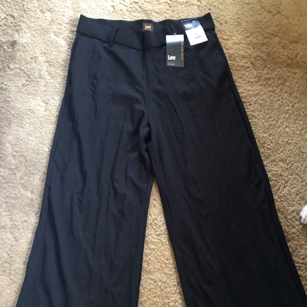 Lee Black Wide Leg Pants